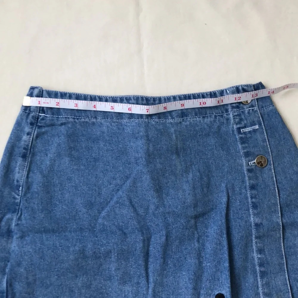Vintage Disney Mickey Denim Skort - Picture 6 of 8